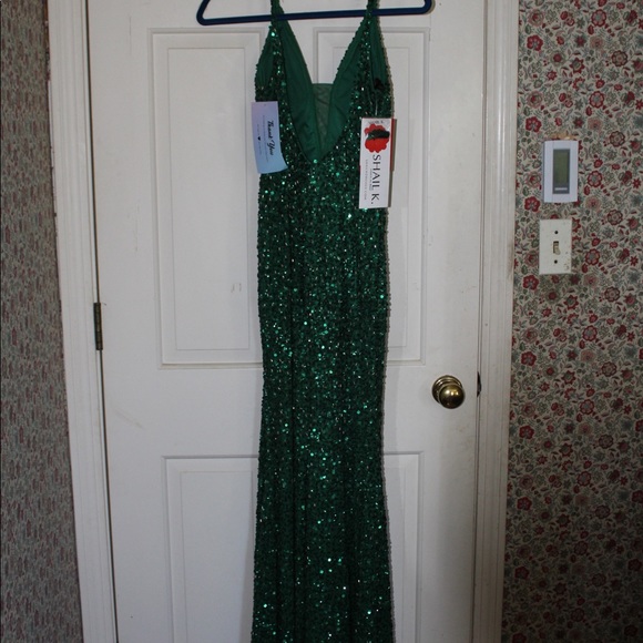 NEVER WORN PROM GIRL DESIGNER PROM DRESS - Picture 5 of 8